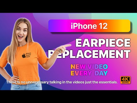 iPhone 12 earpiece replacement | Repair guide | How to change iPhone earpiece