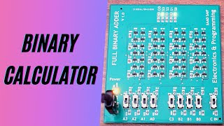 Digital Logic - 4 | calculator made of discrete transistors