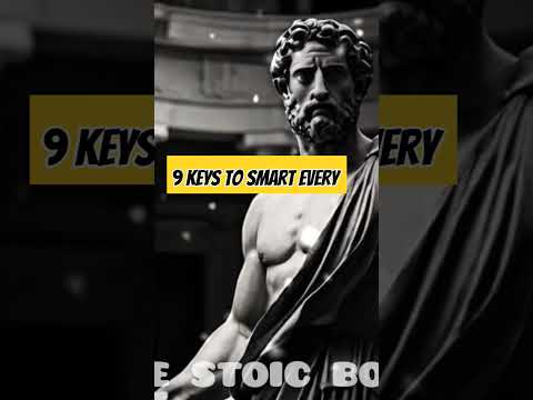 9 keys to smart everybody #stoicphilosophy #motivation #history #stoic #stoicism #selforiented