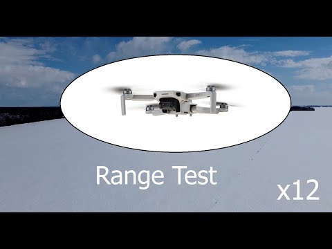 DJI Mini2. Quick Range and Altitude Test