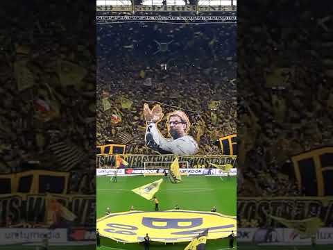 When Dortmund made a Choreo for Jurgen Klopp!