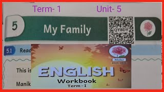 My Family, Malar English workbook answers term1