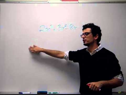 Factoring polynomials completeley