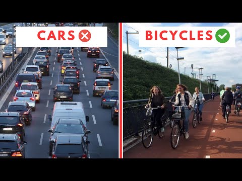 How the Netherlands Banned Cars for Bicycles