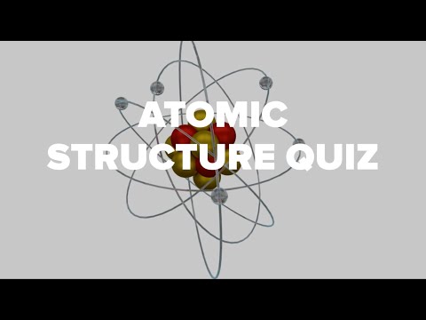 Atomic Structure Quiz