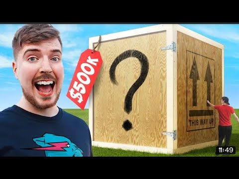 MrBeast Bought The World'S Largest Mystery Box! ($500,000) Parody