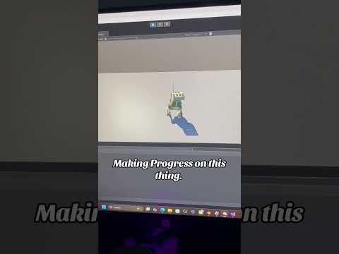 My First Animated Model From Blender