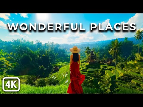 World's Most Beautiful Places 4K: Stunning Drone Views with Soothing Music