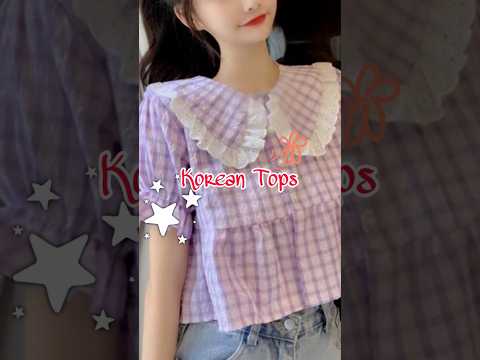 Korean Tops from Meesho 🌸 | #meesho #aesthetic #korean #koreanstyle #fashion #fashiontrends