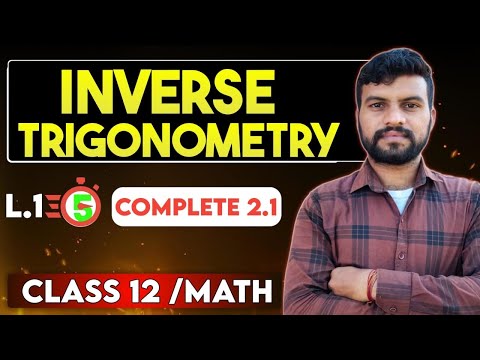 #Inverse trigonometric function one shot /complete 2.1 solution class12th / Full chapter revision