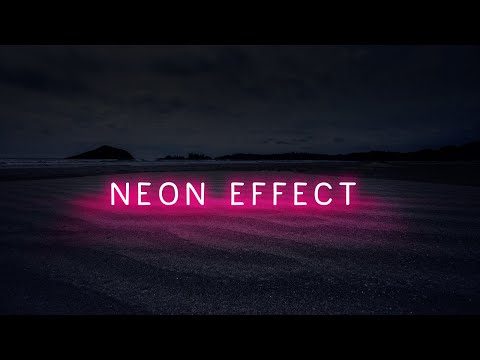 How To Make Neon Text using CSS only