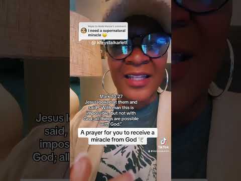 A prayer for you to receive a miracle from God #prayerwarrior #miracleprayer