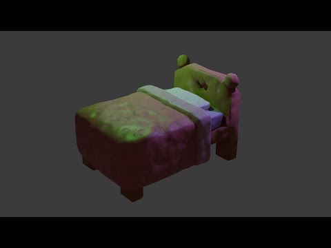 Daily Blender Model 4 - Bed