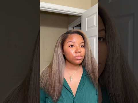 Easy & Sleek Blowout Routine!! #blowout #naturalhairjourney