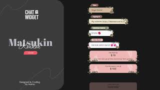 Livechat CSS Showcase | Matsukin Konkon