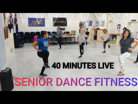 SENIOR DANCE FITNESS - 40 minutes of live dance fitness with seniors!