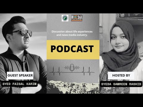 Media, Mentoring, and More: A Chat with Syed Faisal Karim | BS Fourth year student