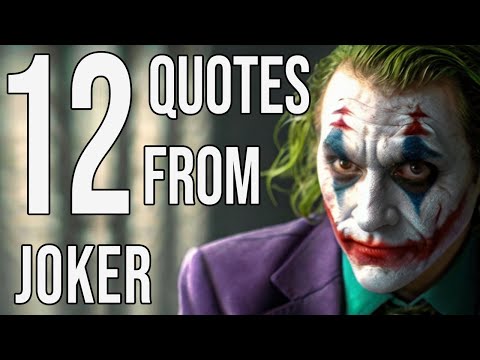 Unforgettable Joker Quotes | The Joker’s Most Famous Quotes
