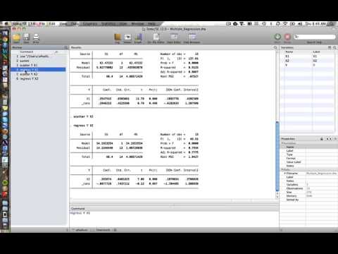 Multiple Regression