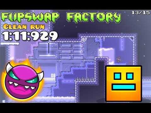 Flipswap Factory New Record (1:11.929) by Zejoant [Geometry Dash 2.2]