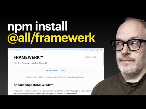 FRAMEWERK – consolidated Next.js, Svelte, Solid, Astro, Vue, Nuxt, Remix, Qwik and jQuery