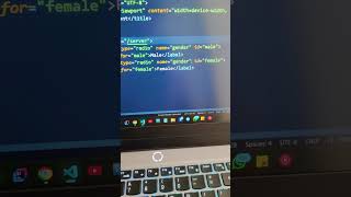 Male or Female? Only One Click!#Shorts #CodingShorts #WebDev #CheckboxTrick  #MaleOrFemale #HTMLTips