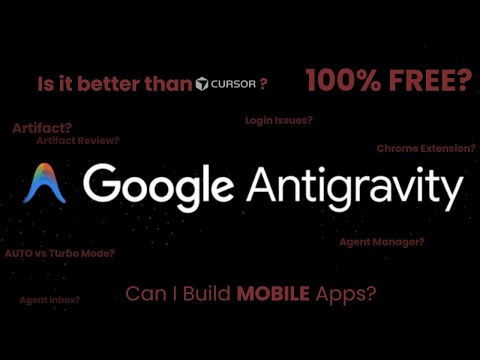 The AI IDE That Codes FOR YOU: Google Antigravity Walkthrough