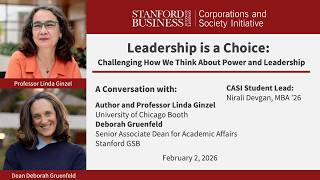 Leadership is a Choice: Challenging How We Think About Power and Leadership