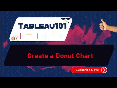 [TABLEAU] Create a Donut Chart