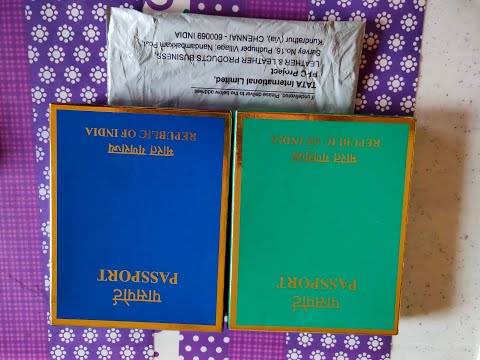 Official Passport Cover Unboxing | TATA International Protective Passport Cover