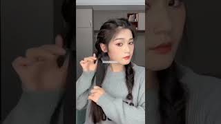 Korean Beautiful Braid #viral #hackinglife #makeup #hacks