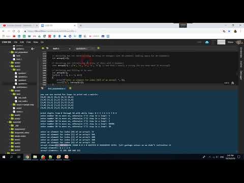CT 03 Week 2 Recap - C variables, input output, iteration and arrays Part 2