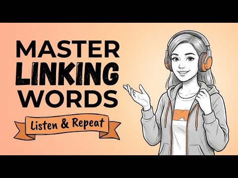 1 Hour English Podcast: Master Linking Words (Step by Step)