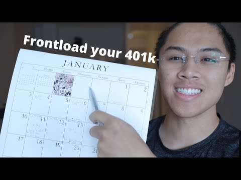 Don't Miss Out On Free Money | 401k Frontloading