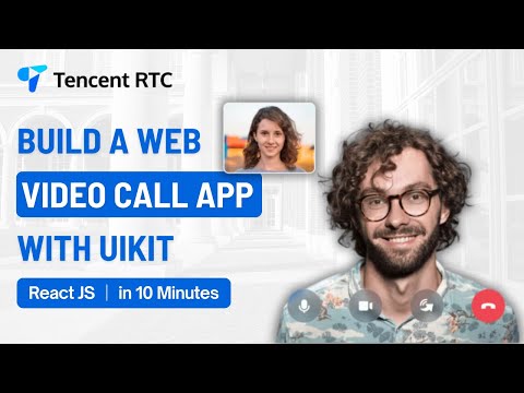 Build a Video Call App in 10 minutes with UIKit | React JS | Tencent RTC