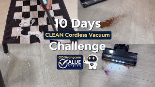 10 Days Strongcore Challenge (CLEAN Cordless Vacuum)