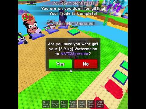 GIVEAWAY IN PLANTS VERSE BRAINROTS (UPDATE TOMORROW)