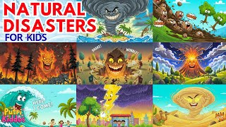 Learn ALL About Natural Disasters! | Earth Science Compilation For Kids | 🌪️🌋🌊 Educational video