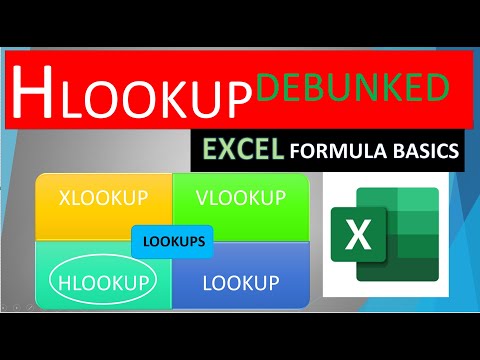 Hlookup function Debunked : Excel bites