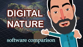 Part 1 - 🏔️ Digital Terrain: From #Terragen to #GeoGen - The Evolution of 3D Landscape Creation 🌄