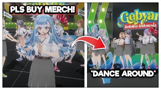 Holo ID being absolute Chaotic when Kobo Promoting their MERCH!