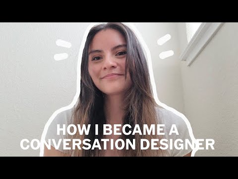 my journey into conversation design