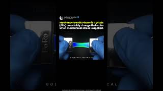 This Material Changes Color When You Touch It! 🌈🤯