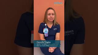 How is speech therapy used at the Eskenazi Health NICU?