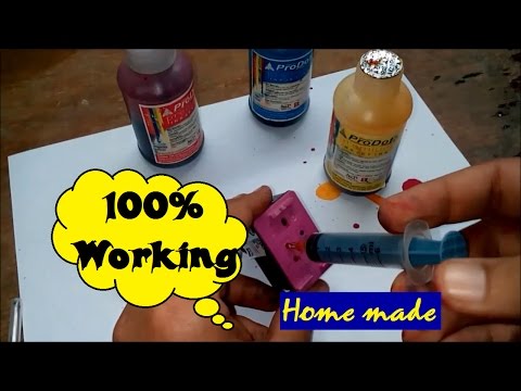 How to Refill Inkjet Cartridges with Home made Suction tool