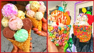 Yummy Dessert and Ice cream| Satisfying Dessert Compilation 😋