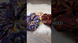 Loveeee these scrunchies! #fall #scrunchies #scrunchielife #scrunchiestyle #hairaccessories#haircare