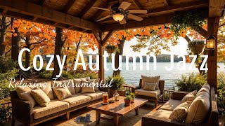 Smooth Jazz & Fall Ambience | The Perfect Study Background 🍂
