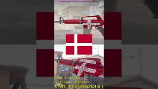 Danish Flag M4A1-S CS2 Craft #cs2 #craft #cs2craft #denmark #dansk  #memes