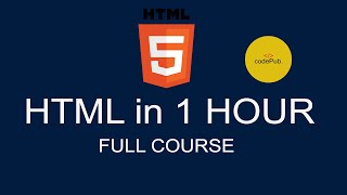 HTML Tutorial 2022 - HTML for Beginners [full course]